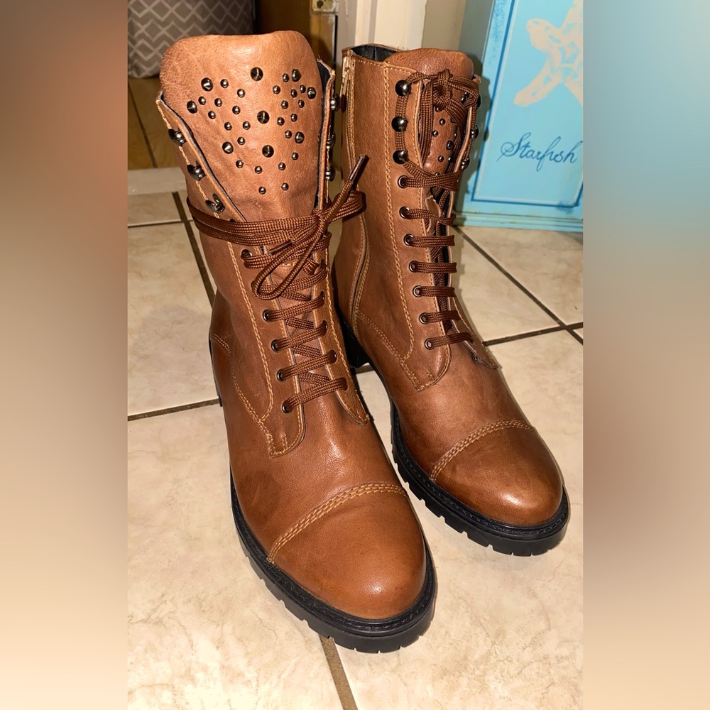 FiveSeventyFive leather boots